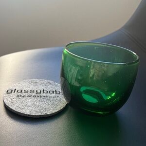 Glassybaby Drinker - Green